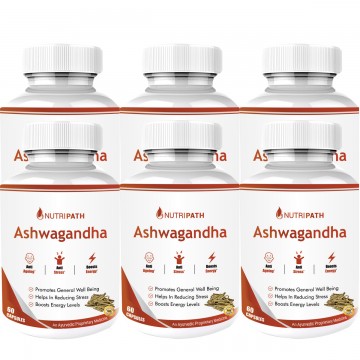 Nutripath Ashwagandha - 6 Bottle 